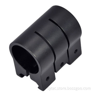 25.4mm 1-inch Flashlight or Laser Weaver Picatinny Rail Mount